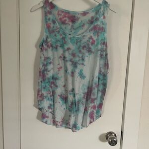 Just Be Vibrant Tie-Dye Tank Top